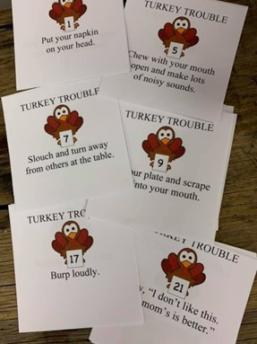 Turkey cards