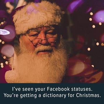 facebook santa