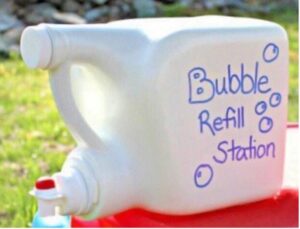 bubble refil station