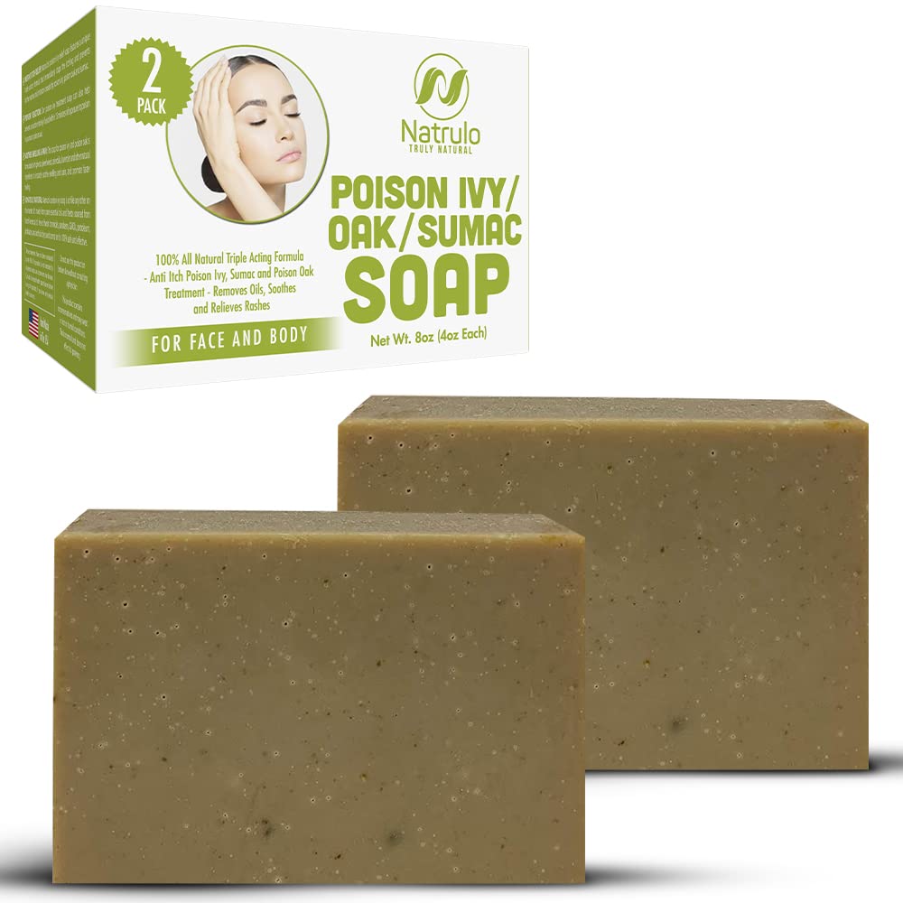 Poison ivy soap