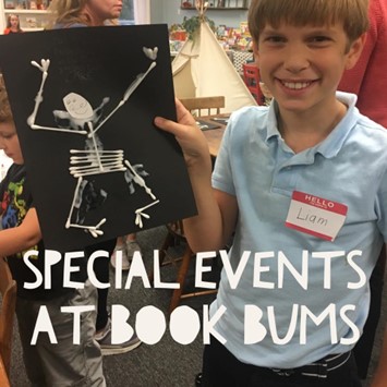 Special Events at Book Bums Spooky
