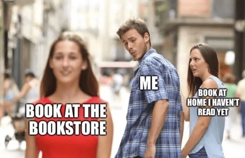 Book at the bookstore