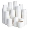 Turbo Bee 300Pack 4oz Disposable Paper Cups,Hot/Cold Beverage Drinking Cup，Small Paper Cups for Bathroom and Mouthwash…