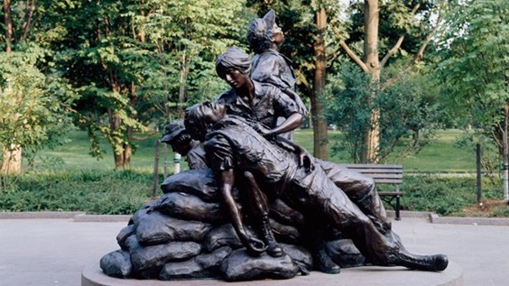 Vietnam war memorial Washington DC