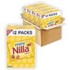 Nilla Wafers Mini Cookies, Vanilla Wafers, 48 Total Snack Packs (4 Boxes)