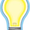 50 Sheets Light Bulb Large Notepad