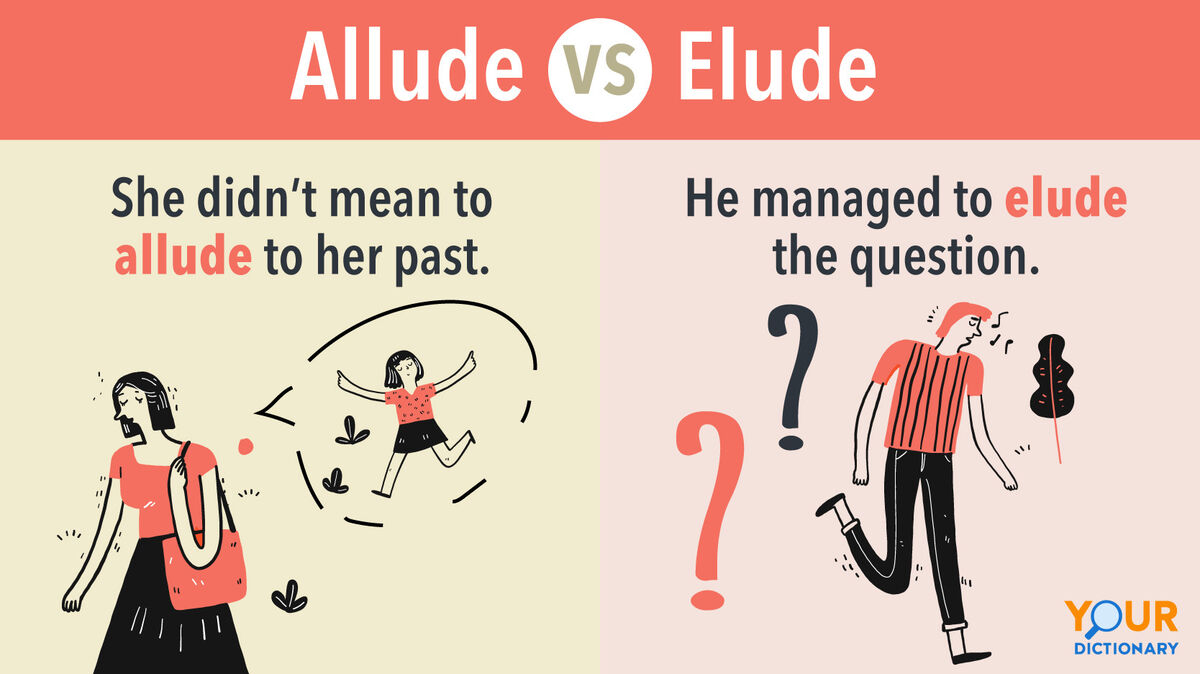 Allude-vs-Elude