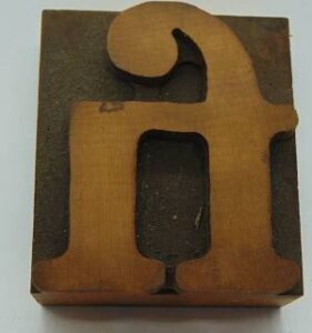 fi ligature font letterpress printer block fi ligature font letterpress printer block