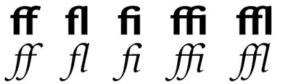 ligature font ligature font