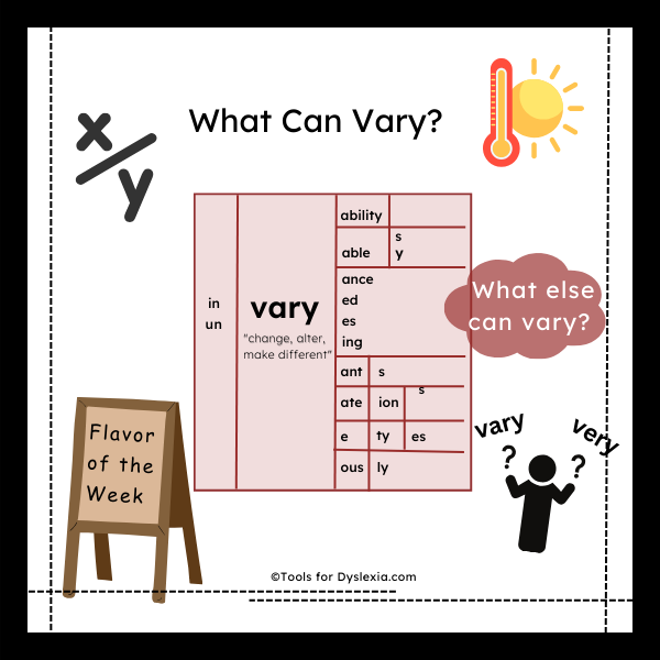 vary