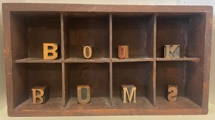 Book bums letters Book bums letters