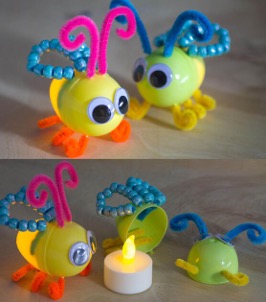 Easter egg fireflies Easter egg fireflies