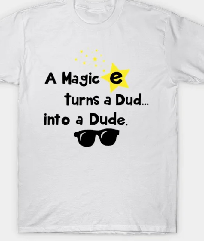 magic e shirt