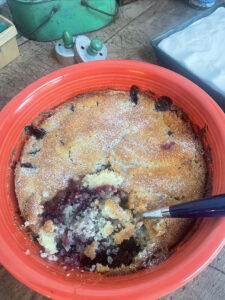 blackberry cobbler