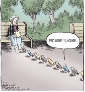 retired teacher