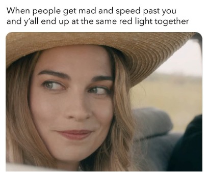 end up at same red light