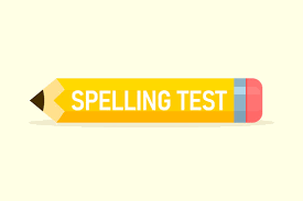 spelling test