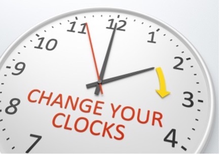 change clocks