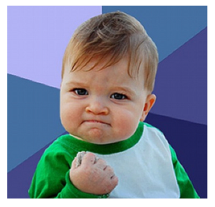 Oh, you . . . (dirty, rotten scoundrel).
 