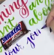 candy writing