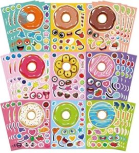 donut face stickers