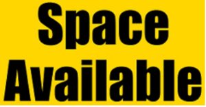 space available